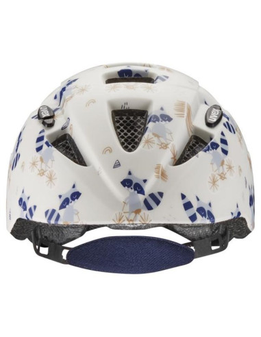 Kask rowerowy dziecięcy uvex kid 2 cc 46-52cm, raccoon matt