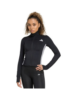 Bluza adidas workout essentials 3-stripes zip through w 2