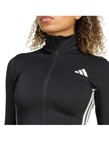 Bluza adidas workout essentials 3-stripes zip through w
