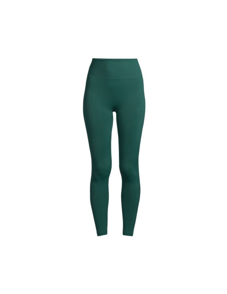 Legginsy casall seamless graphical rib high waist tights zielony