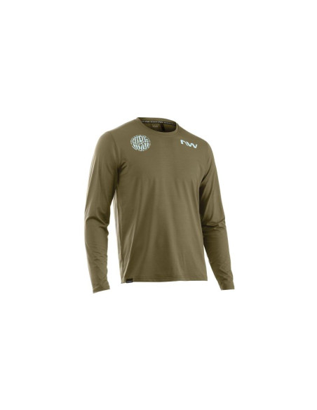 Koszulka rowerowa northwave xtrail 2 jersey long sleeve zielony