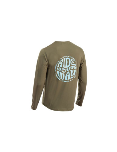 Koszulka rowerowa northwave xtrail 2 jersey long sleeve zielony