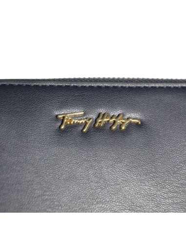 Portfel elegancki damski tommy hilfiger czarny - axw0xw02811c7h