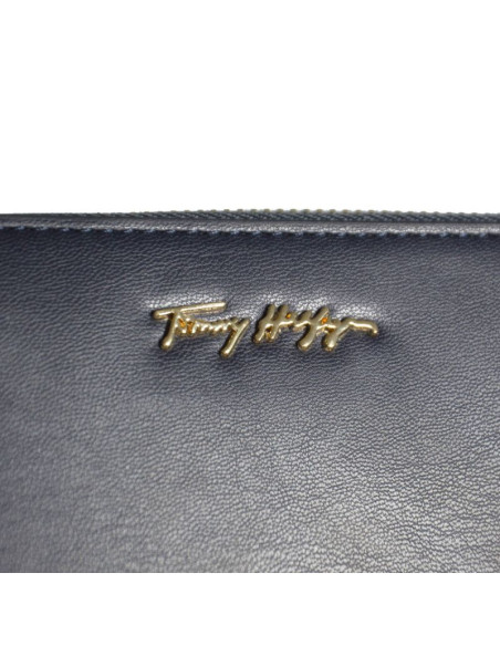 Portfel elegancki damski tommy hilfiger czarny - axw0xw02811c7h