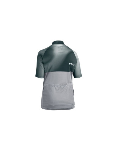 Koszulka rowerowa northwave force evo junior jersey s/s szara