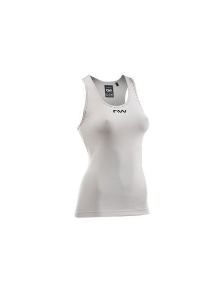 Koszulka rowerowa northwave essence tank szary