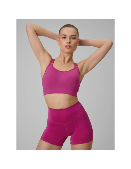 Biustonosz treningowy z wysokim wsparciem damski 4f 4fwss26usbaf223-54s