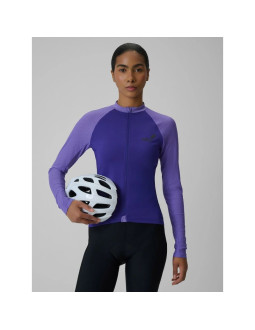 Longsleeve kolarski z filtrem upf50+ damski 4f 4frss26tflof650-51s