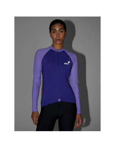 Longsleeve kolarski z filtrem upf50+ damski 4f 4frss26tflof650-51s