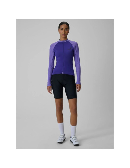 Longsleeve kolarski z filtrem upf50+ damski 4f 4frss26tflof650-51s