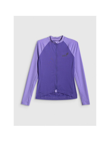 Longsleeve kolarski z filtrem upf50+ damski 4f 4frss26tflof650-51s