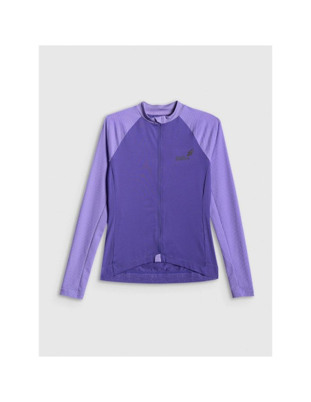 Longsleeve kolarski z filtrem upf50+ damski 4f 4frss26tflof650-51s