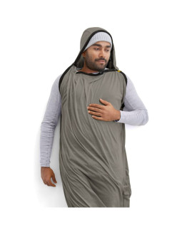 Wkładka do śpiwora sea to summit reactor lightweight liner long, pewter 2