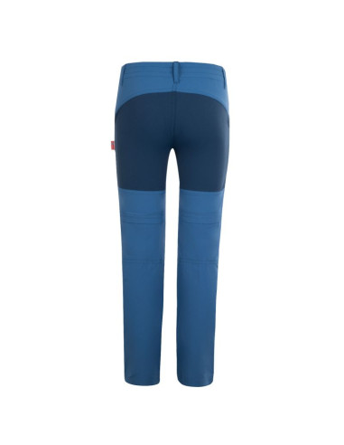 Spodnie zapinane na zamek dziecięce dla chłopca/dziewczynki trollkids kids nordfjord zip-off pants slim fit midnight blue (853-1