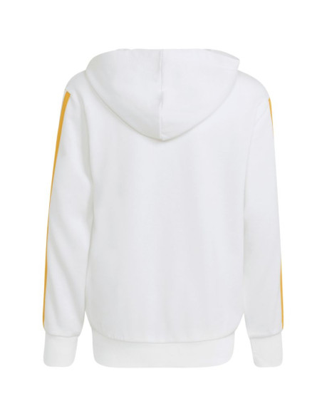 Bluza dla dzieci adidas real madrid kids hoodie biała kg2953