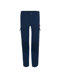 Spodnie zapinane na zamek dziecięce dla chłopca/dziewczynki trollkids kids nordfjord zip-off pants slim fit navy (853-100)