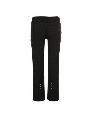 Spodnie softshell dziecięce dla dziewczynki/chłopca trollkids kids lysefjord pants czarne (147-603)