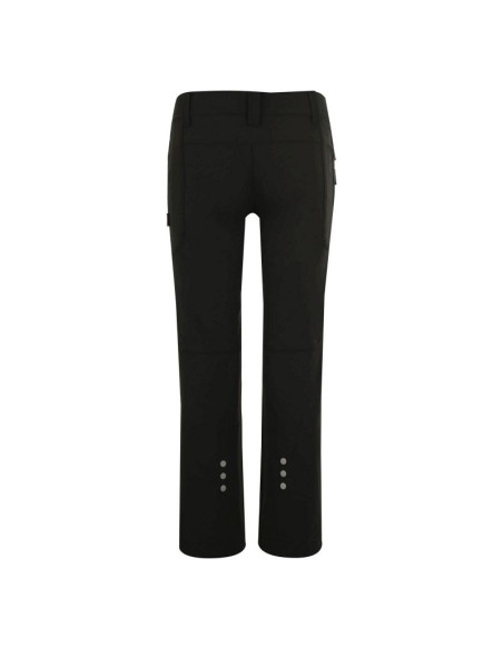 Spodnie softshell dziecięce dla dziewczynki/chłopca trollkids kids lysefjord pants czarne (147-603)