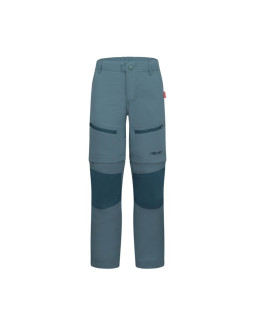 Spodnie zapinane na zamek dziecięce dla chłopca/dziewczynki trollkids kids nordfjord zip-off pants teal (852-326)