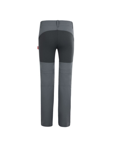 Spodnie zapinane na zamek dziecięce dla chłopca/dziewczynki trollkids kids nordfjord zip-off pants slim fit anthracite (853-602)