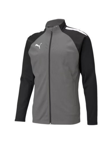 Bluza męska puma teamliga training szaro-czarna 657234 13