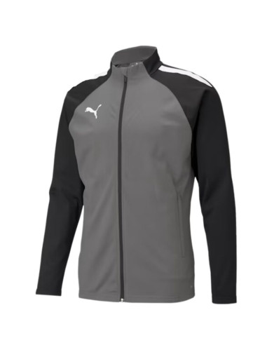 Bluza męska puma teamliga training szaro-czarna 657234 13