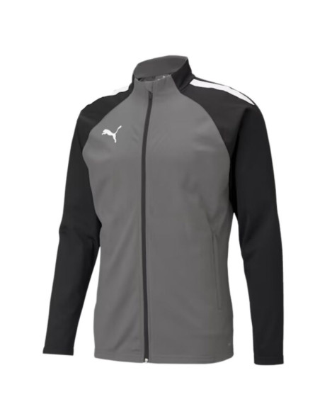 Bluza męska puma teamliga training szaro-czarna 657234 13