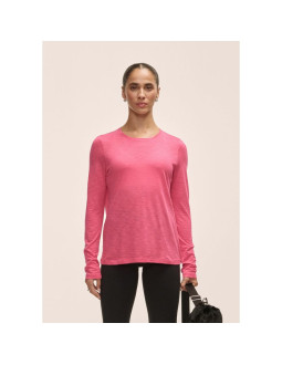 Koszulka damska treningowa casall soft texture long sleeve 2