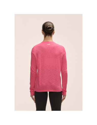 Koszulka damska treningowa casall soft texture long sleeve
