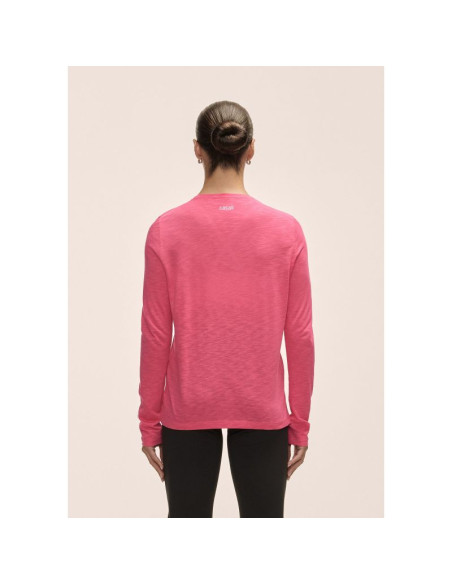 Koszulka damska treningowa casall soft texture long sleeve
