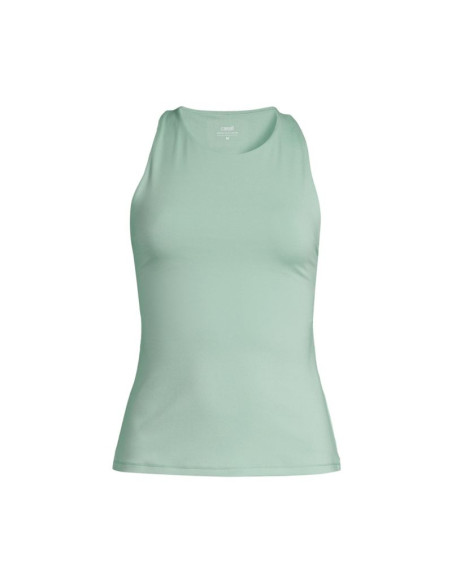 Koszulka damska treningowa casall soft touch bra tank zielony - m