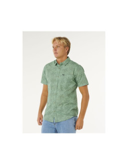 Koszula męska rip curl hypno micro s/s shirt zielona 2