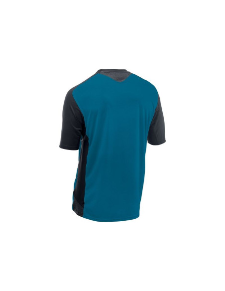 Koszulka rowerowa northwave edge jersey short sleeve - niebieski/czarny