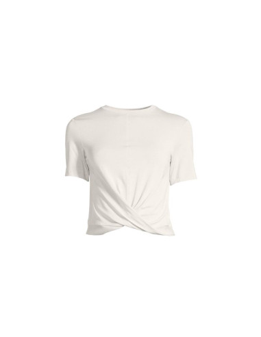 Koszulka casall delight short wrap tee biały