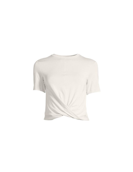 Koszulka casall delight short wrap tee biały