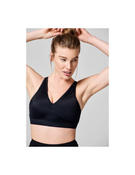 Stanik treningowy casall multifunctional straps sports bra czarny