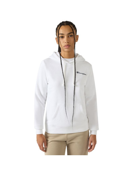 Bluza damska champion hoodie sweatshirt biała 118404 ww001