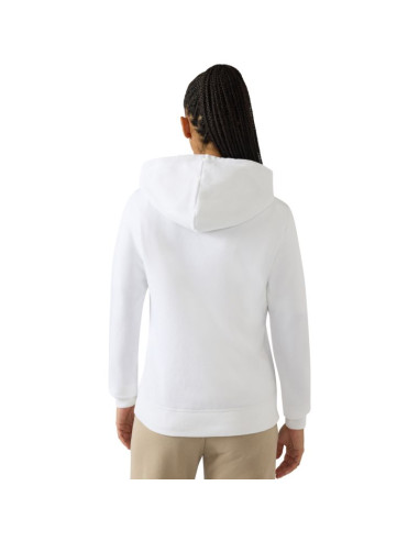 Bluza damska champion hoodie sweatshirt biała 118404 ww001