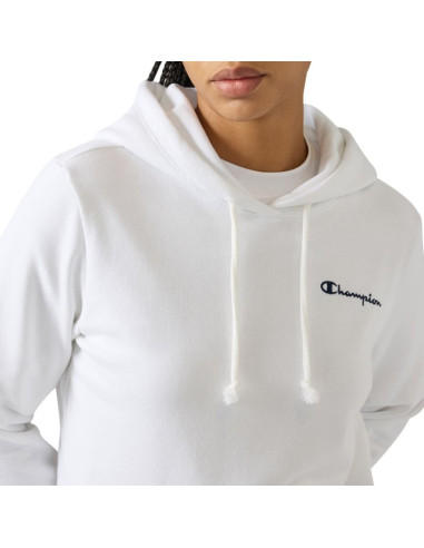 Bluza damska champion hoodie sweatshirt biała 118404 ww001