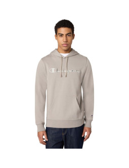 Bluza męska champion hooded sweatshirt beżowa 220782 es035