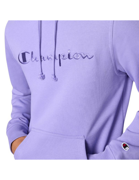Bluza męska champion hooded sweatshirt fioletowa 220782 vs024