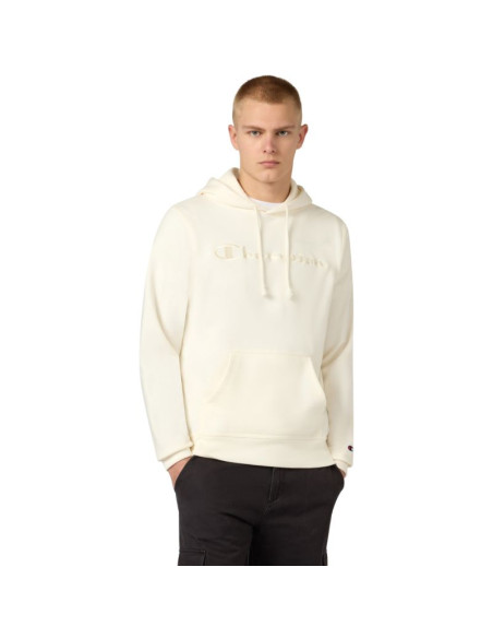 Bluza męska champion hooded sweatshirt kremowa 220782 ys084