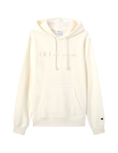 Bluza męska champion hooded sweatshirt kremowa 220782 ys084