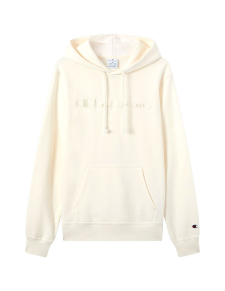 Bluza męska champion hooded sweatshirt kremowa 220782 ys084