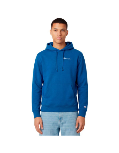 Bluza męska champion hooded sweatshirt niebieska 221791 bs220