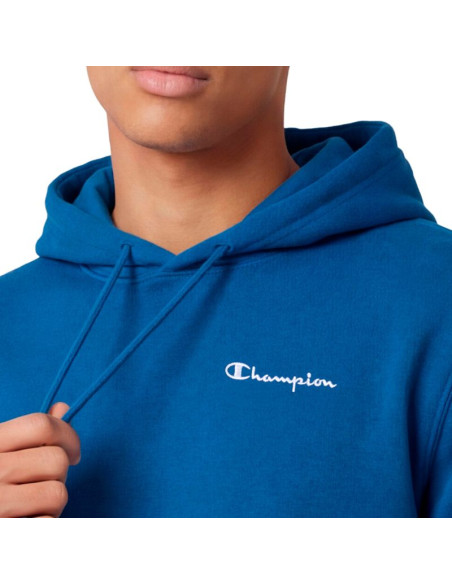Bluza męska champion hooded sweatshirt niebieska 221791 bs220