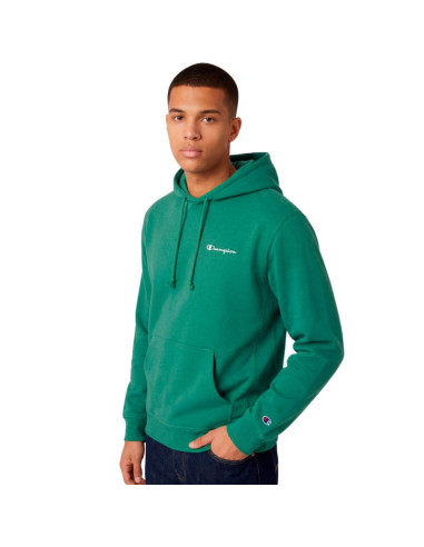 Bluza męska champion hooded sweatshirt zielona 221791 gs108