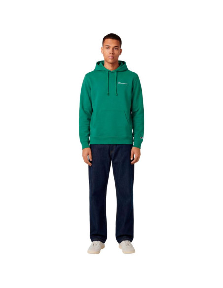 Bluza męska champion hooded sweatshirt zielona 221791 gs108