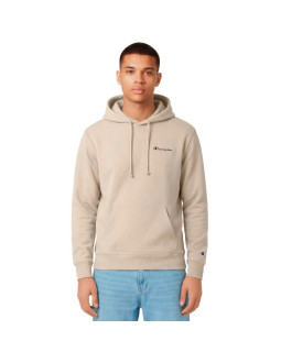 Bluza męska champion hooded sweatshirt beżowa 221791 ms041