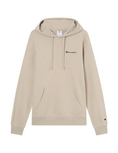 Bluza męska champion hooded sweatshirt beżowa 221791 ms041